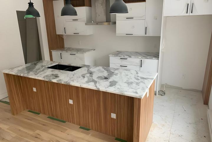 Quartzite countertops design Laval